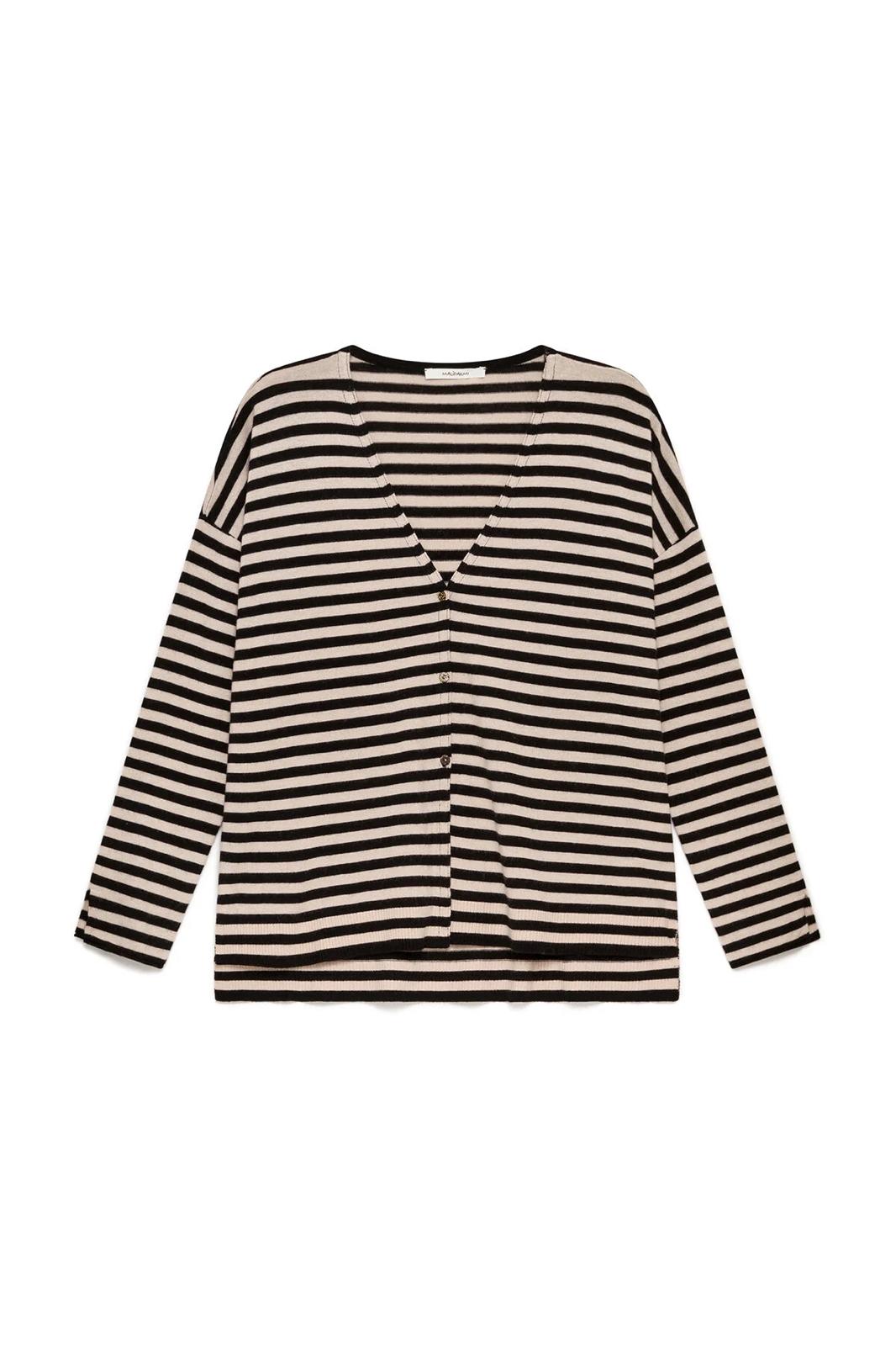 Cardigan Maliparmi rigato