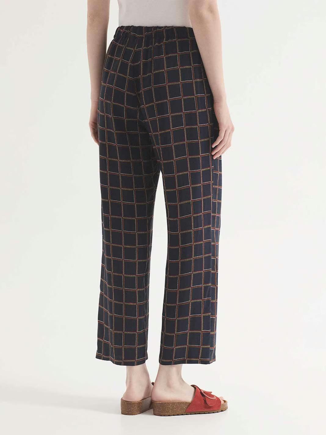 Pantaloni Nice Things quadretti