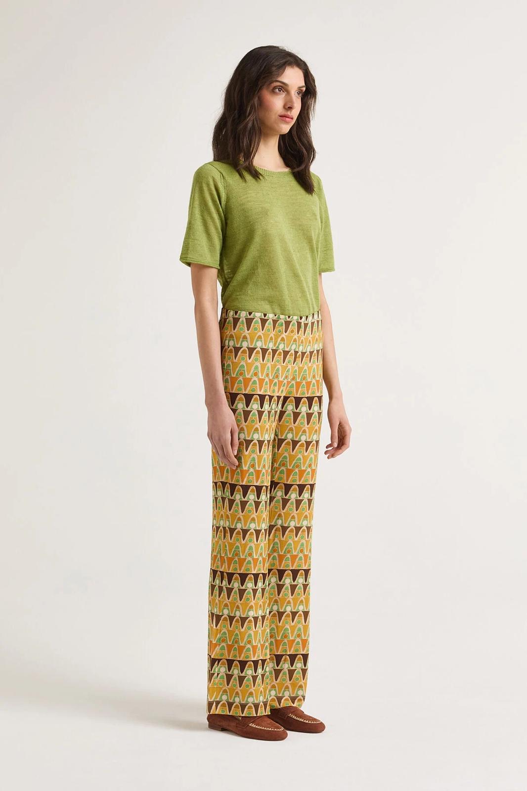 Pantaloni in Jersey Maliparmi