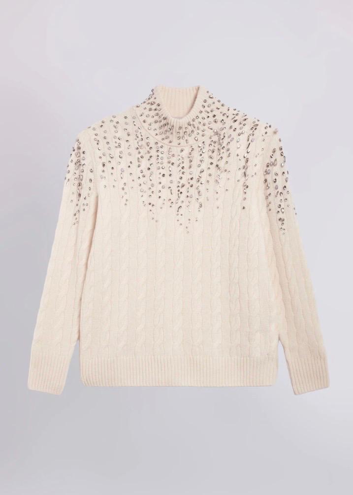 Pull Ermanno Scervino con pietre