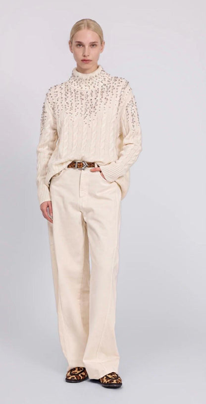 Pull Ermanno Scervino con pietre