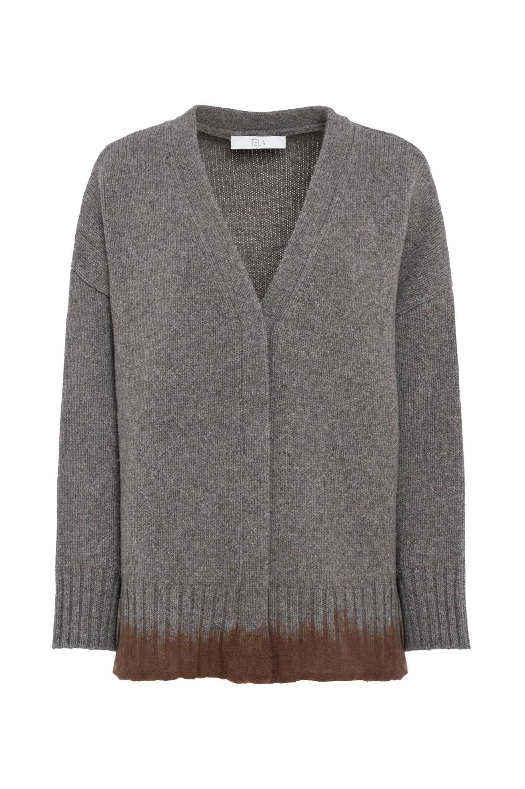 Cardigan “tela “