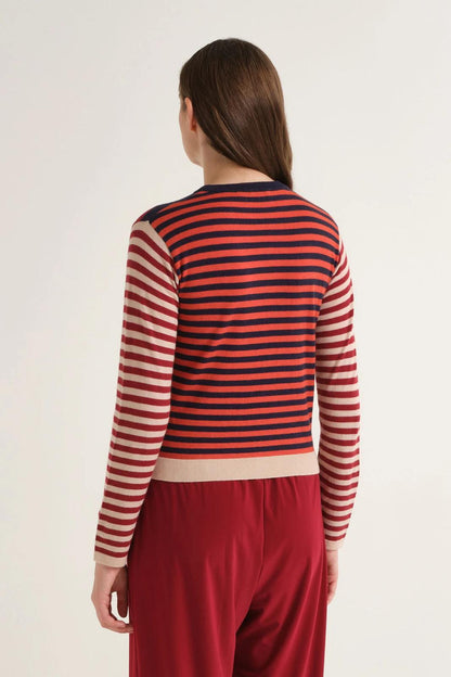 Maglia rigata block Maliparmi
