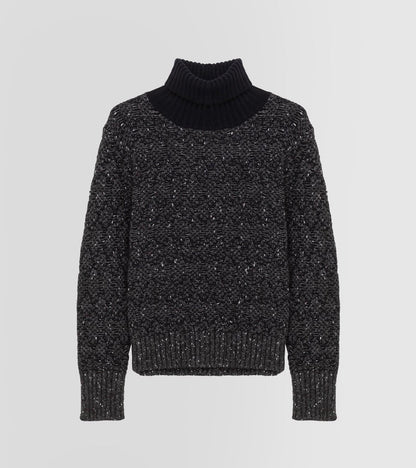 Pull alpha collo alto