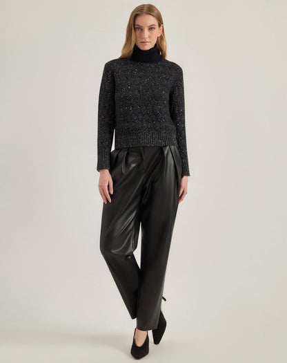 Pull alpha collo alto