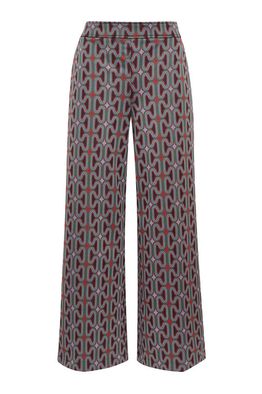 Pantaloni Maliparmi optical chain