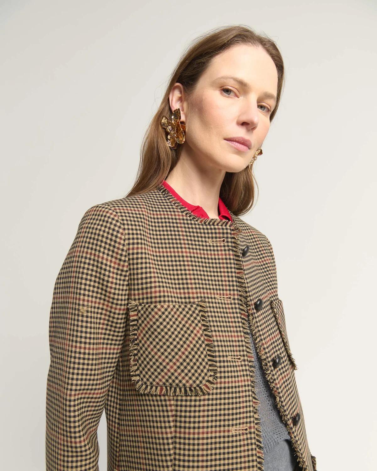 Giacca quadretti Beatrice B