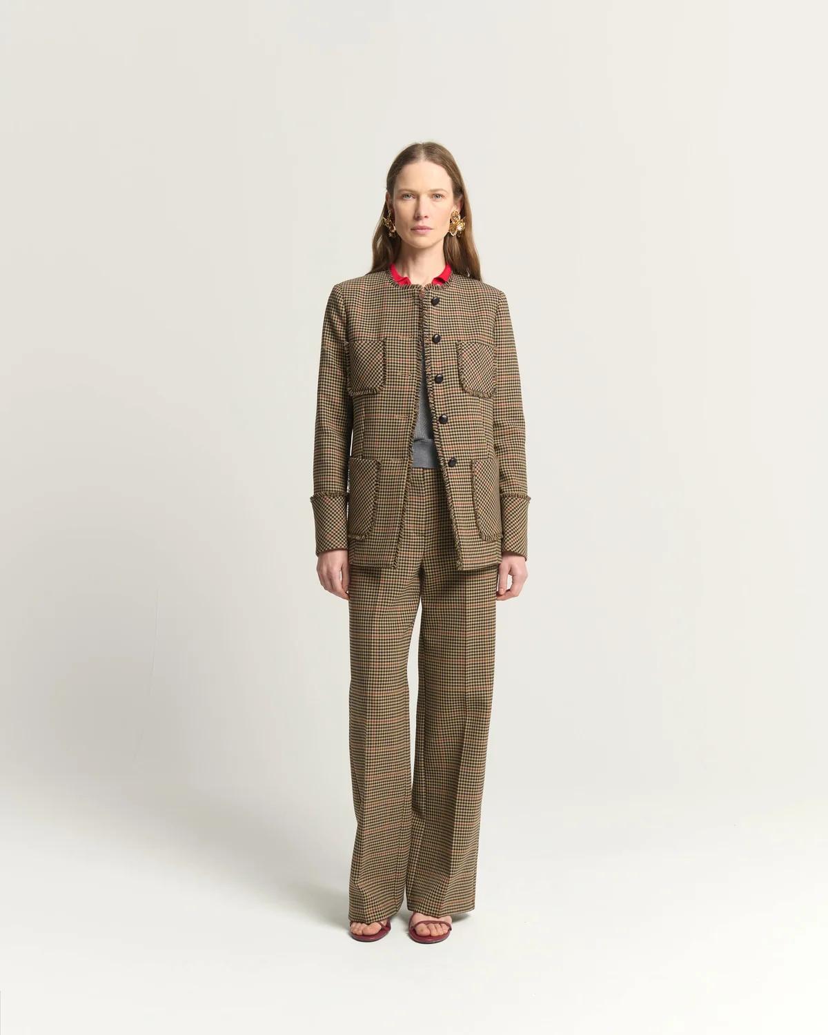 Giacca quadretti Beatrice B