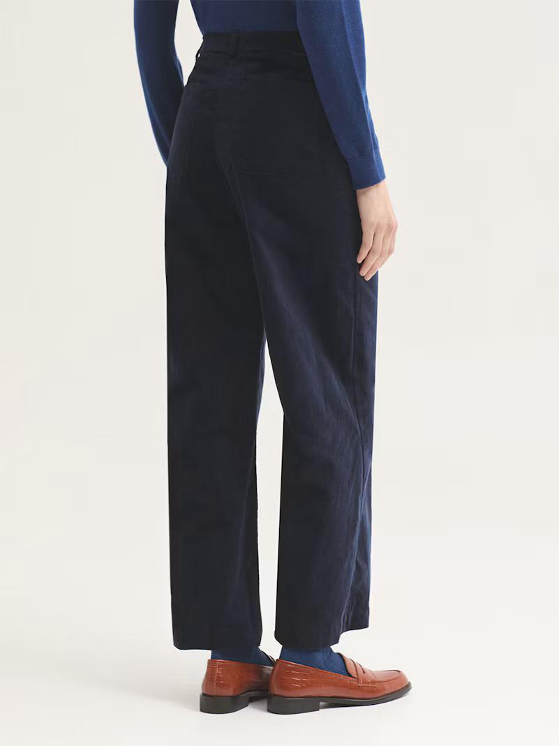 Pantaloni velluto liscio Nice Things