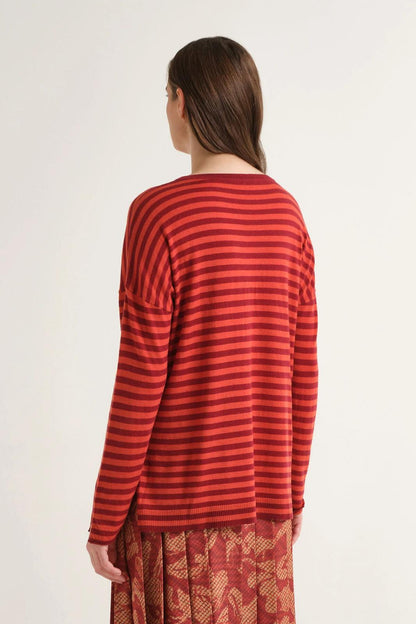 Maglia rigata Maliparmi