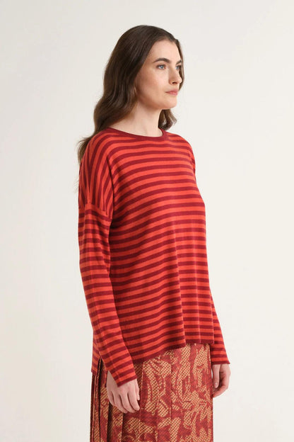 Maglia rigata Maliparmi