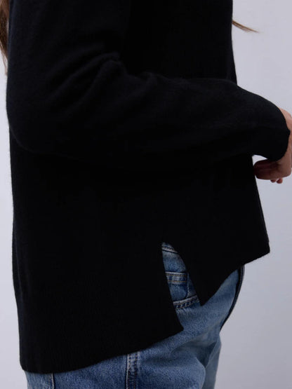 Pull not shy cashemere giro collo