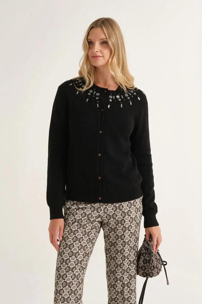 Cardigan Maliparmi con pietre