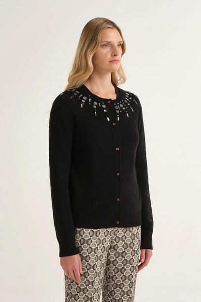 Cardigan Maliparmi con pietre