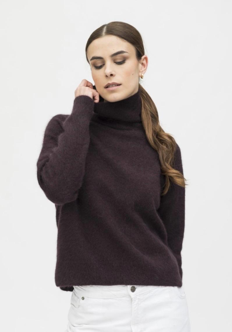 Pull raccoon collo alto Majestic