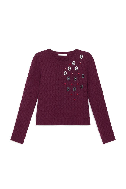 Pull Maliparmi con ricamo