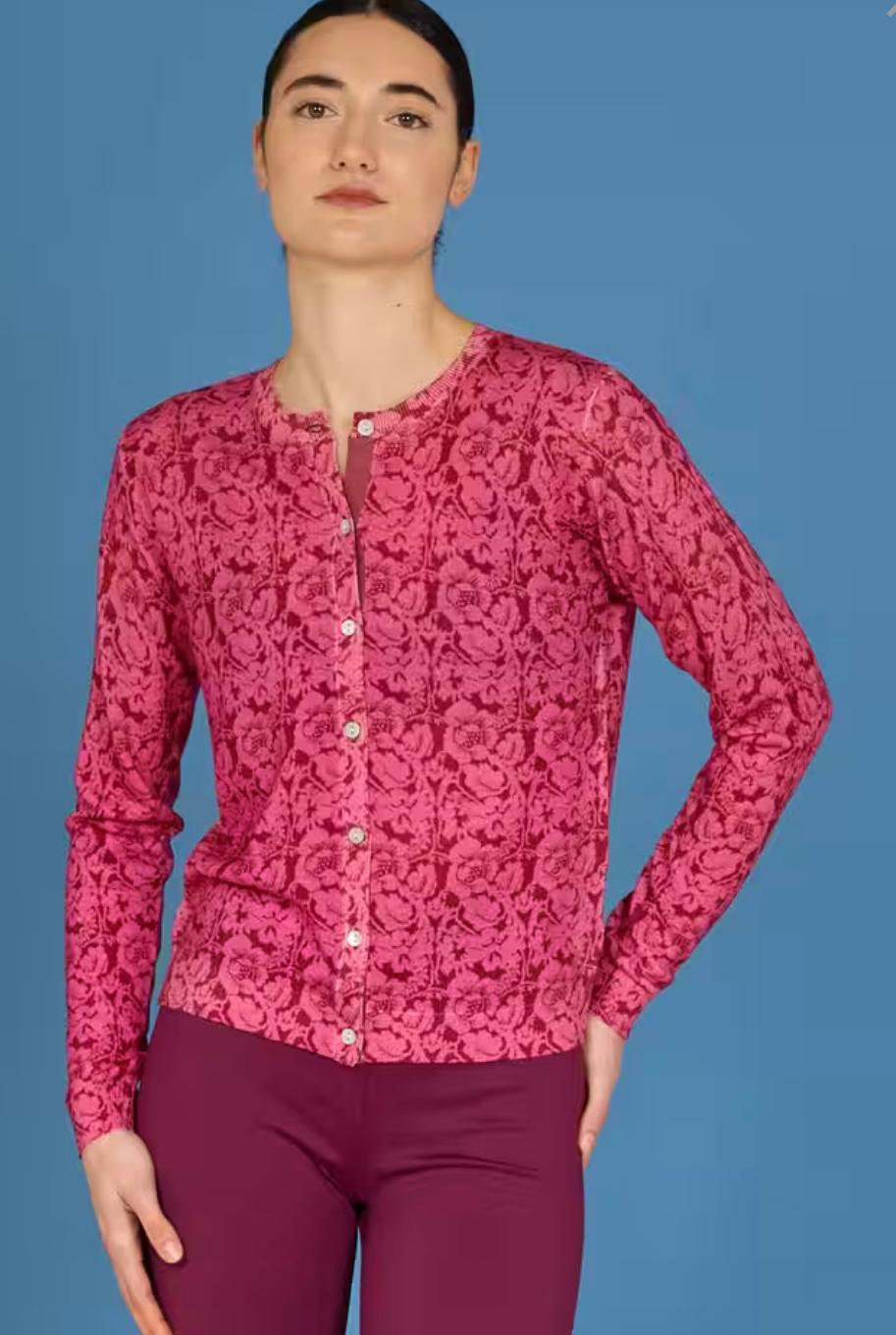 Cardigan in bed with you stampato