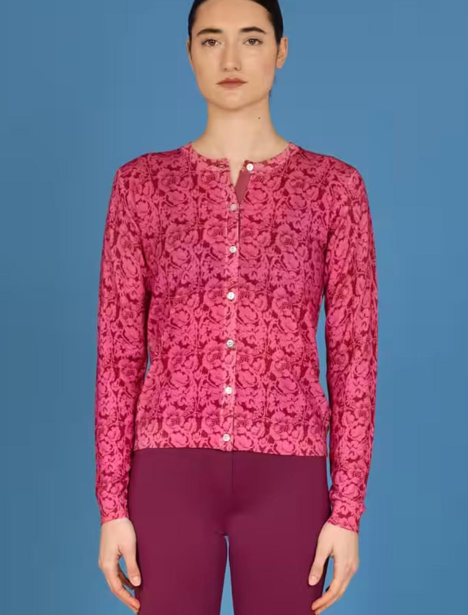 Cardigan in bed with you stampato