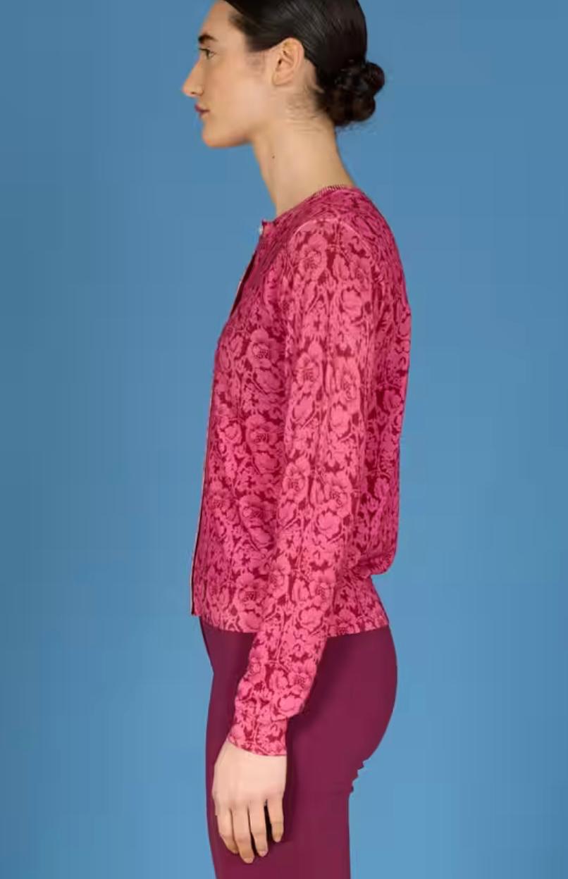 Cardigan in bed with you stampato