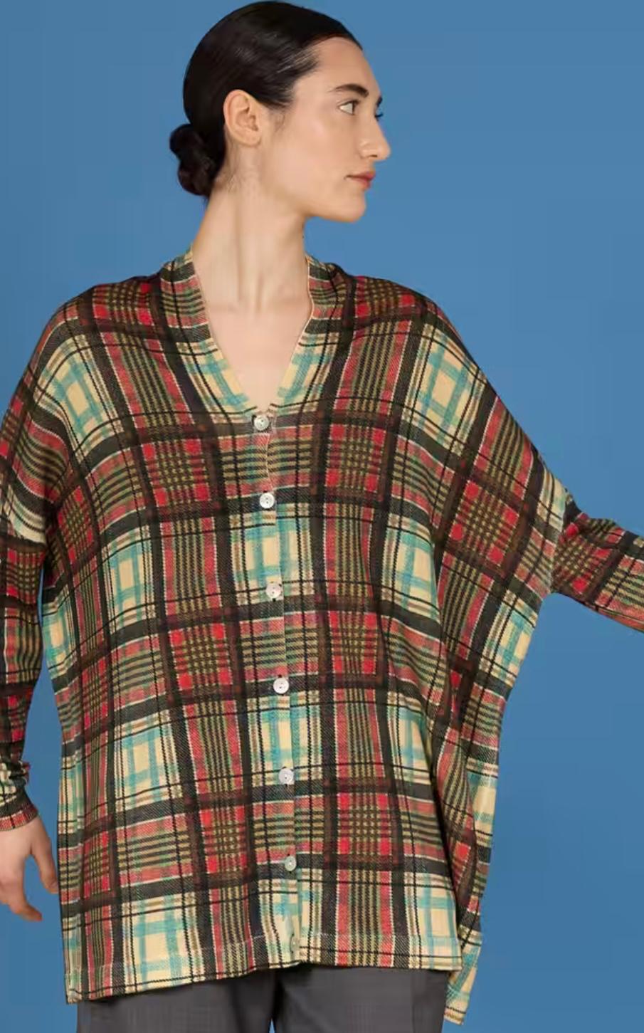 Cardigan stampato in bed with you over