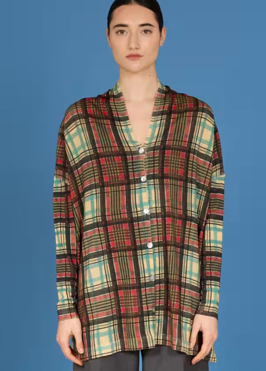 Cardigan stampato in bed with you over