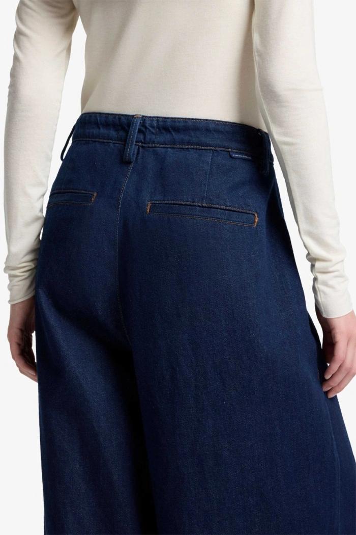 Jeans Seven pleated wide trouser
