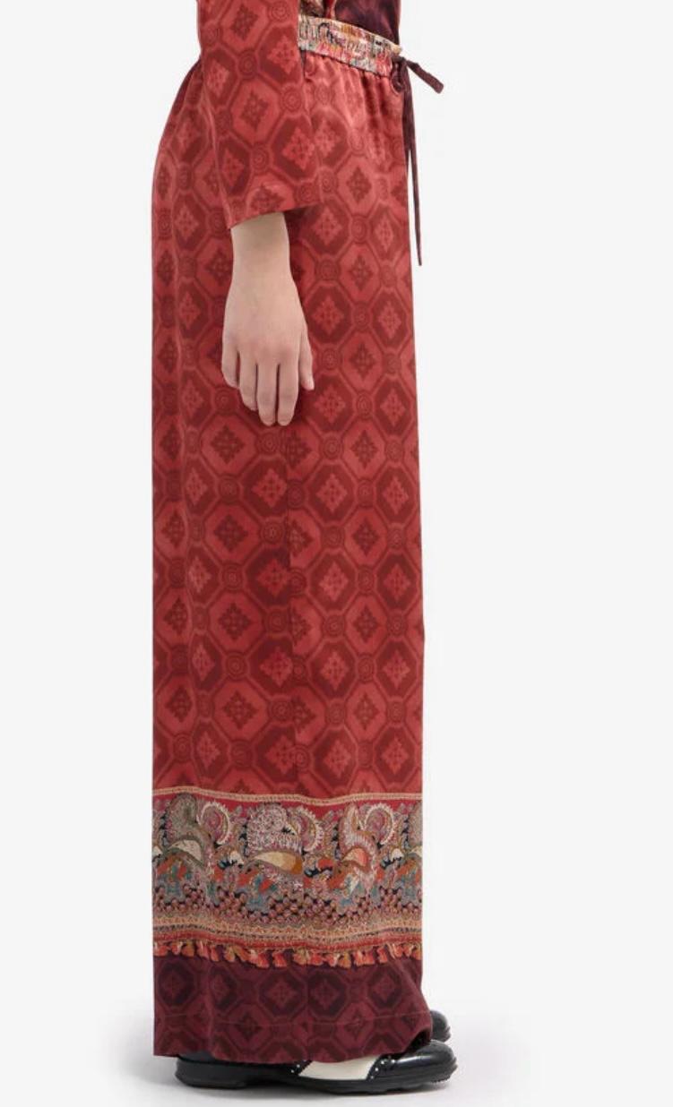 Pantaloni seta Pierre Louis Mascia