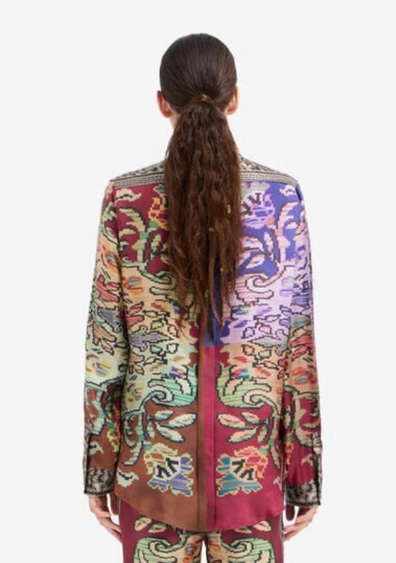 Camicia seta Pierre Louis Mascia