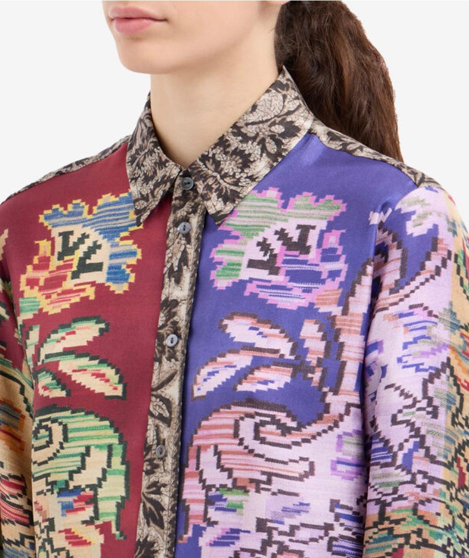 Camicia seta Pierre Louis Mascia