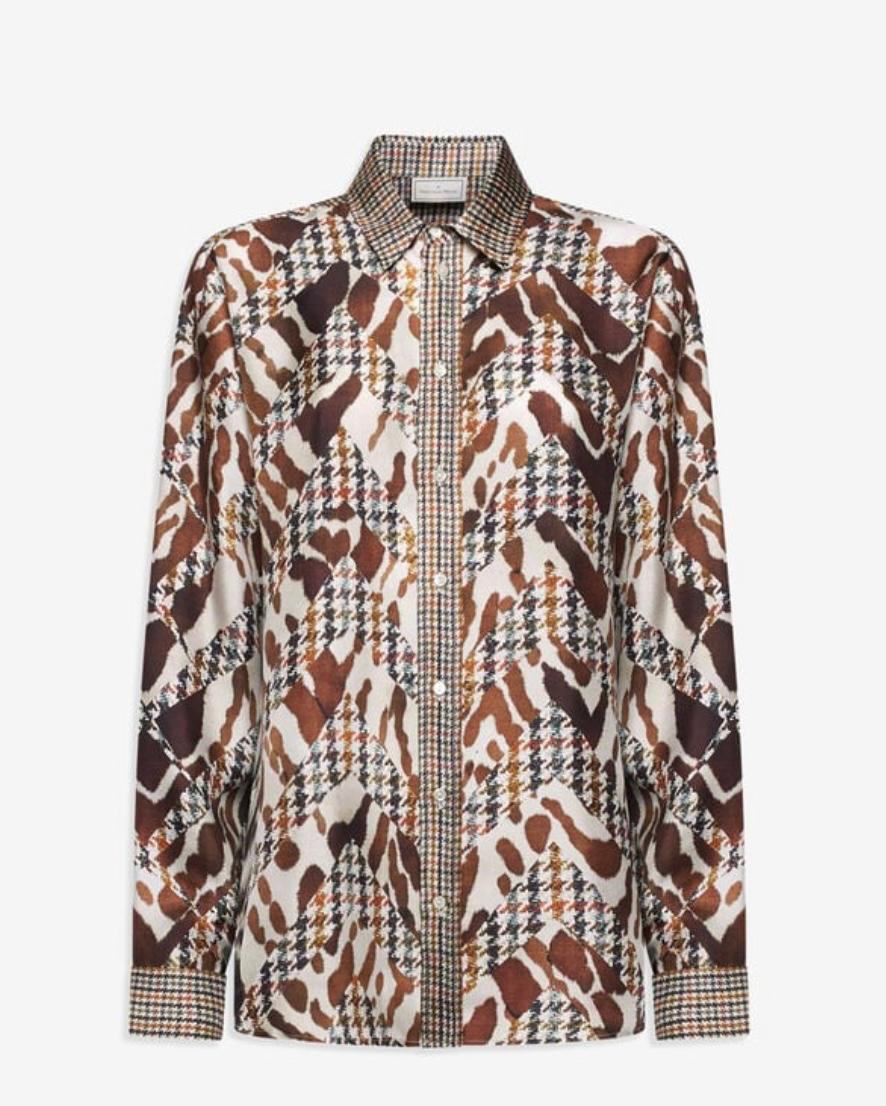 Camicia seta Pierre Louis Mascia
