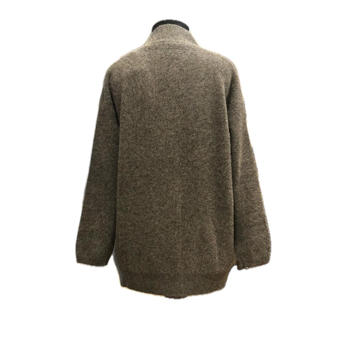 Cardigan scollo V volpe