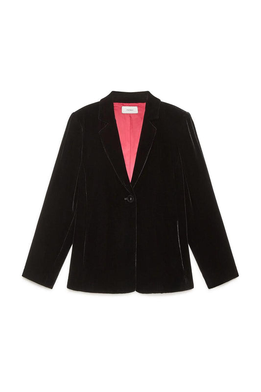 Blazer velluto liscio Maliparmi