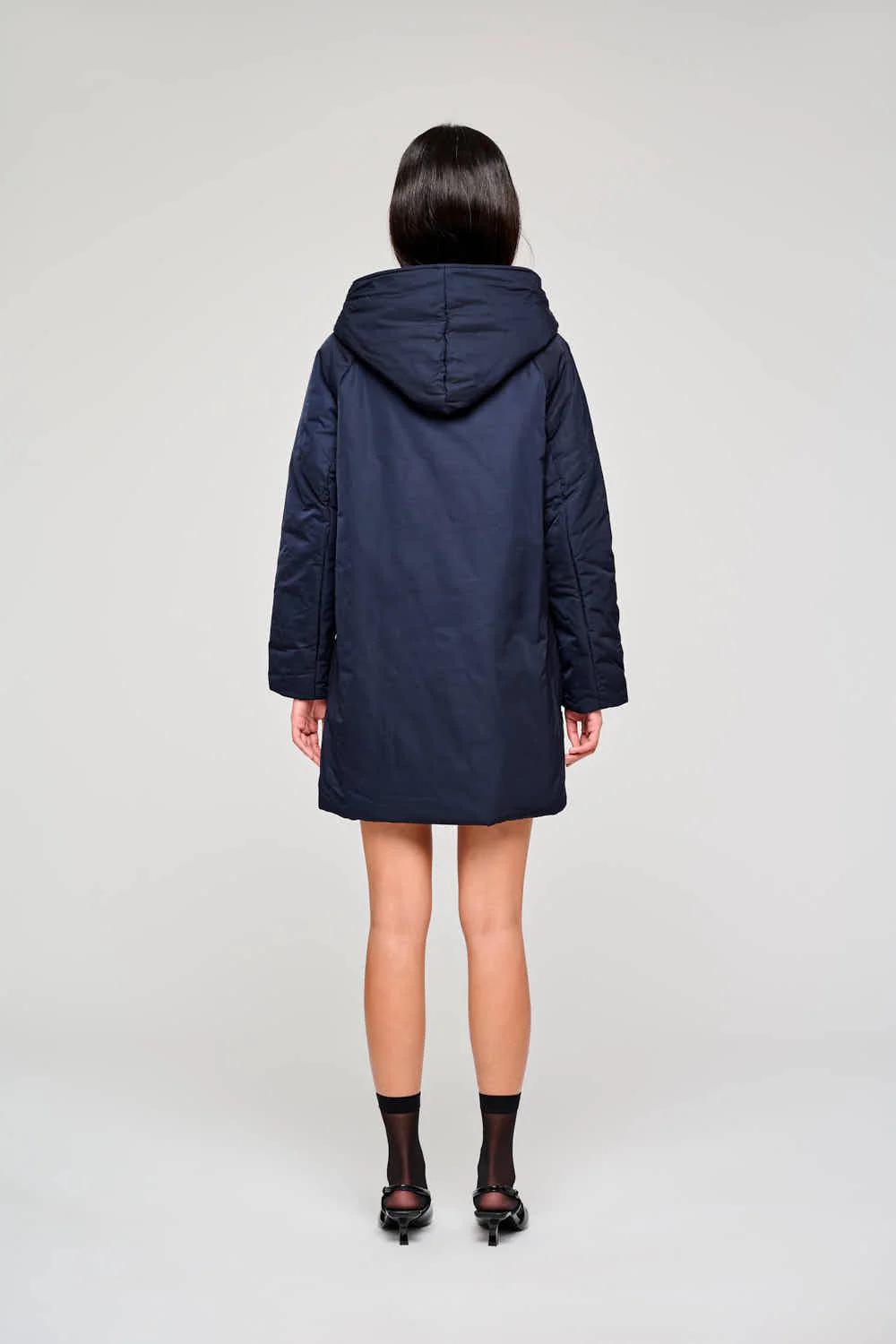 Oof reversibile con cappuccio