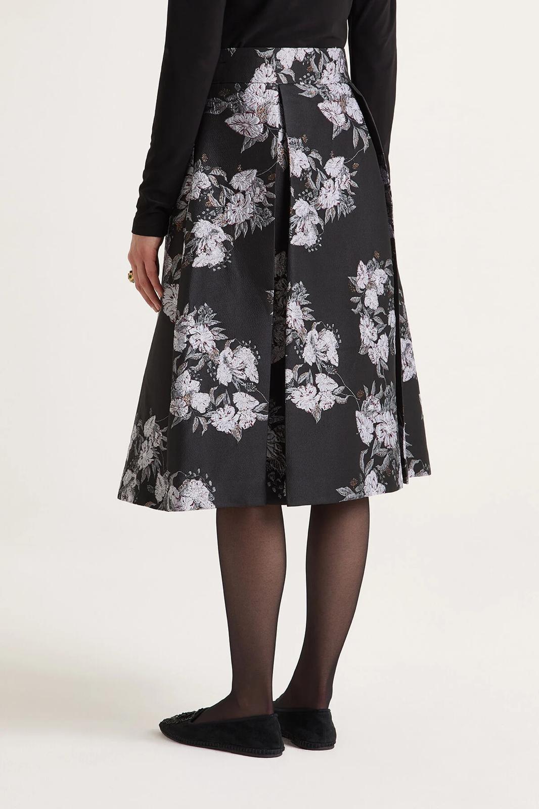 Gonna Maliparmi taffetas