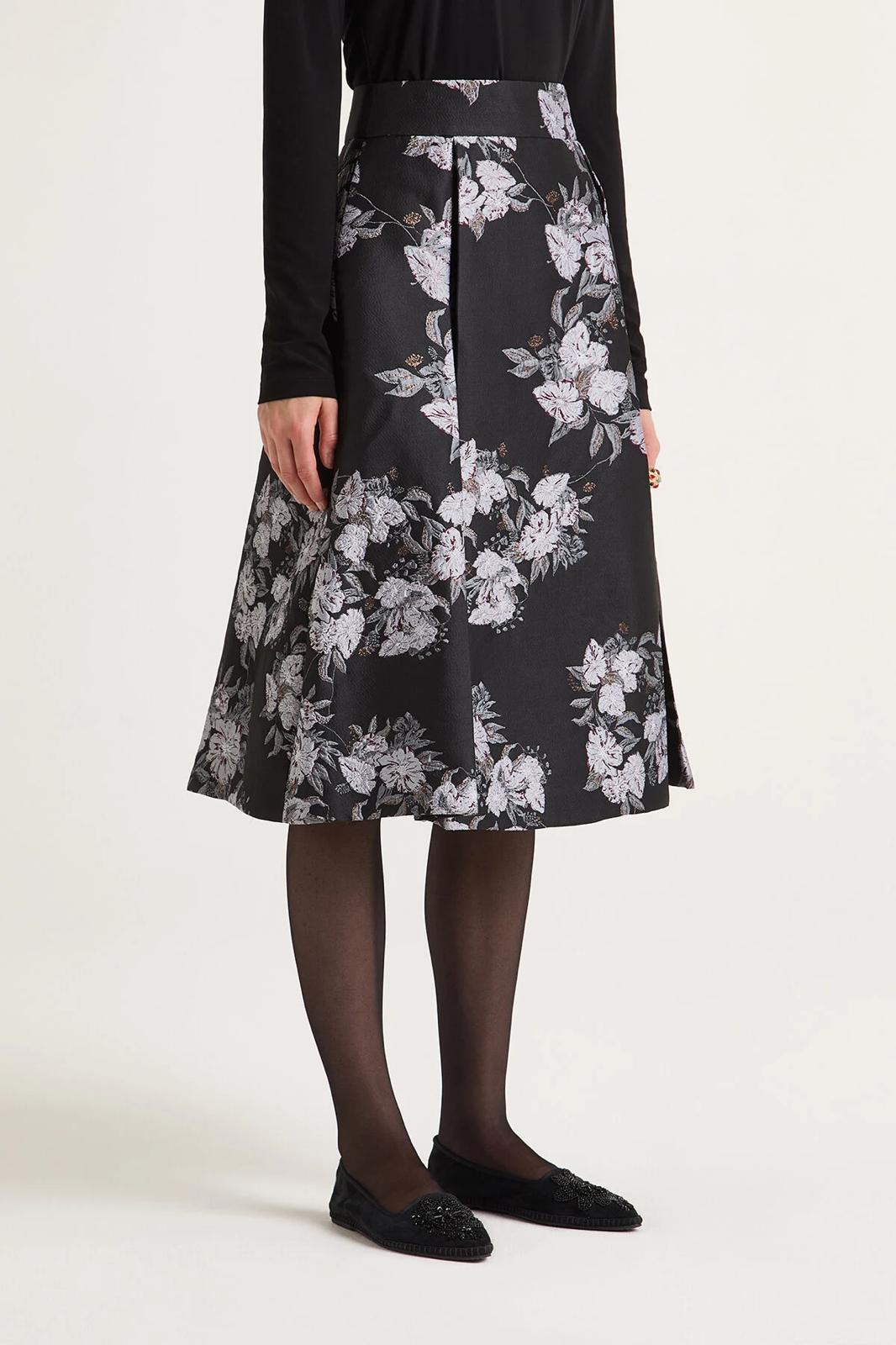 Gonna Maliparmi taffetas