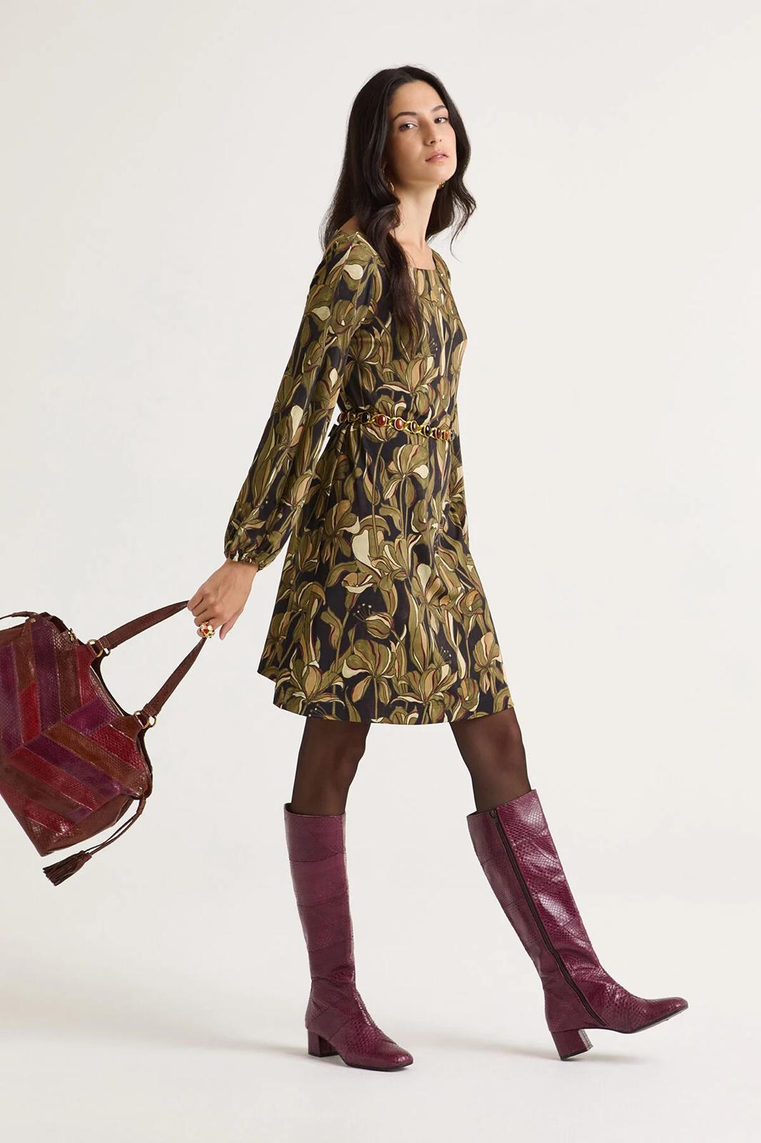 Abito Jersey stampato Maliparmi