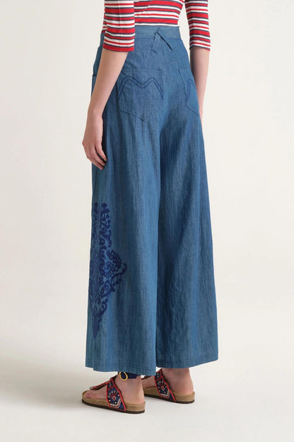 Pantaloni   Maliparmi chambray