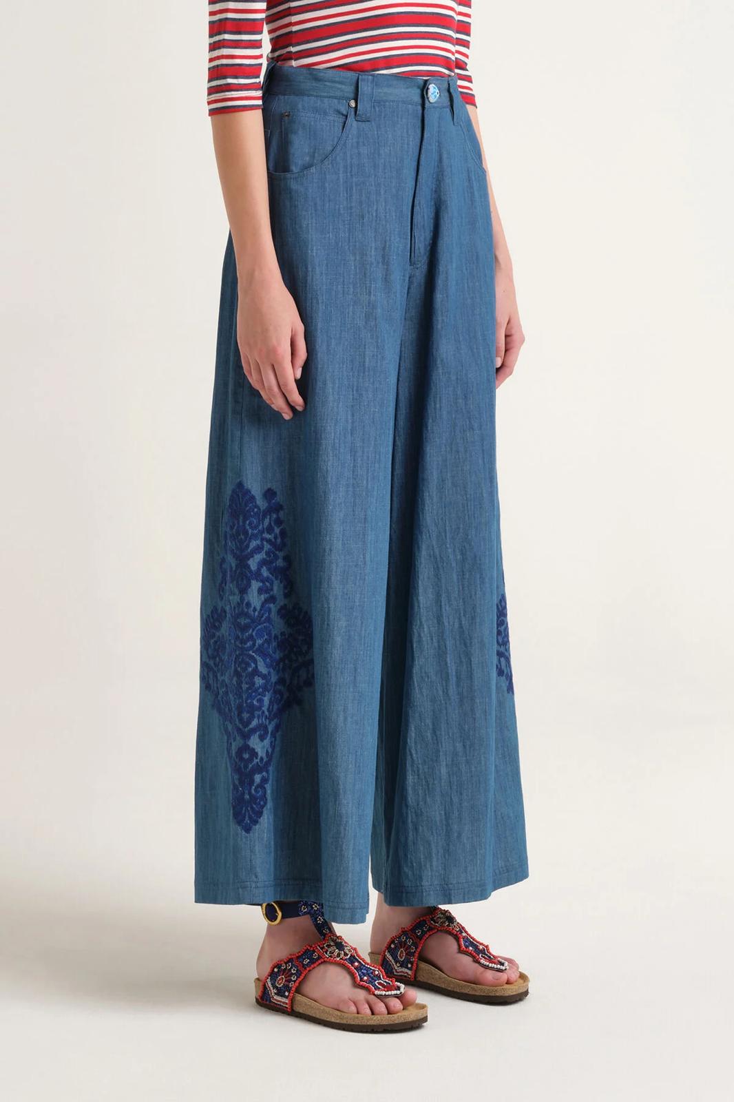 Pantaloni   Maliparmi chambray