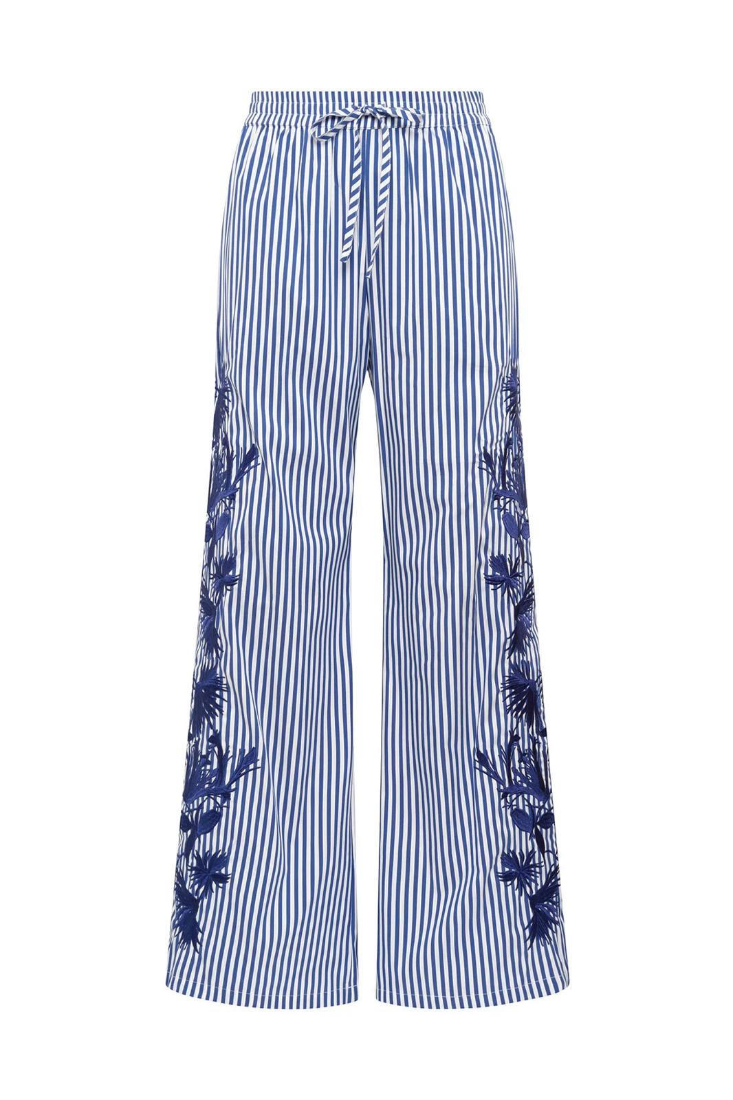 Pantaloni Maliparmi con ricamo