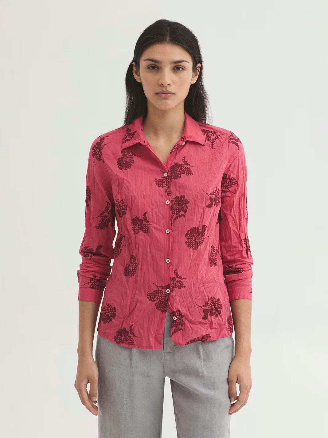 Camicia Nice Things stropicciata