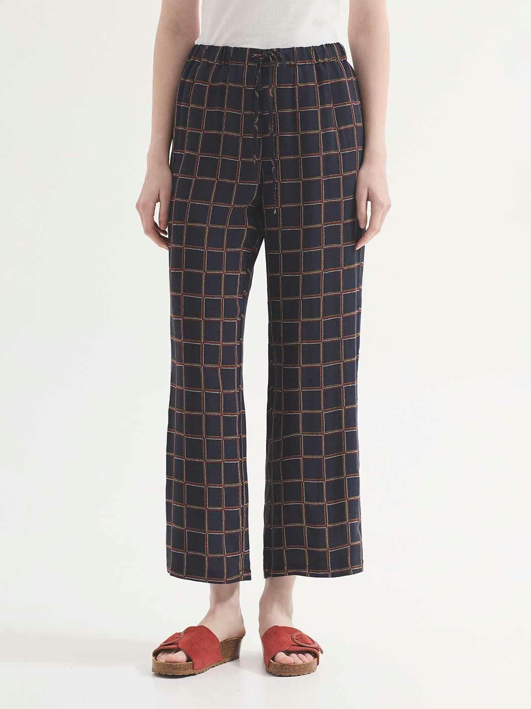 Pantaloni Nice Things quadretti