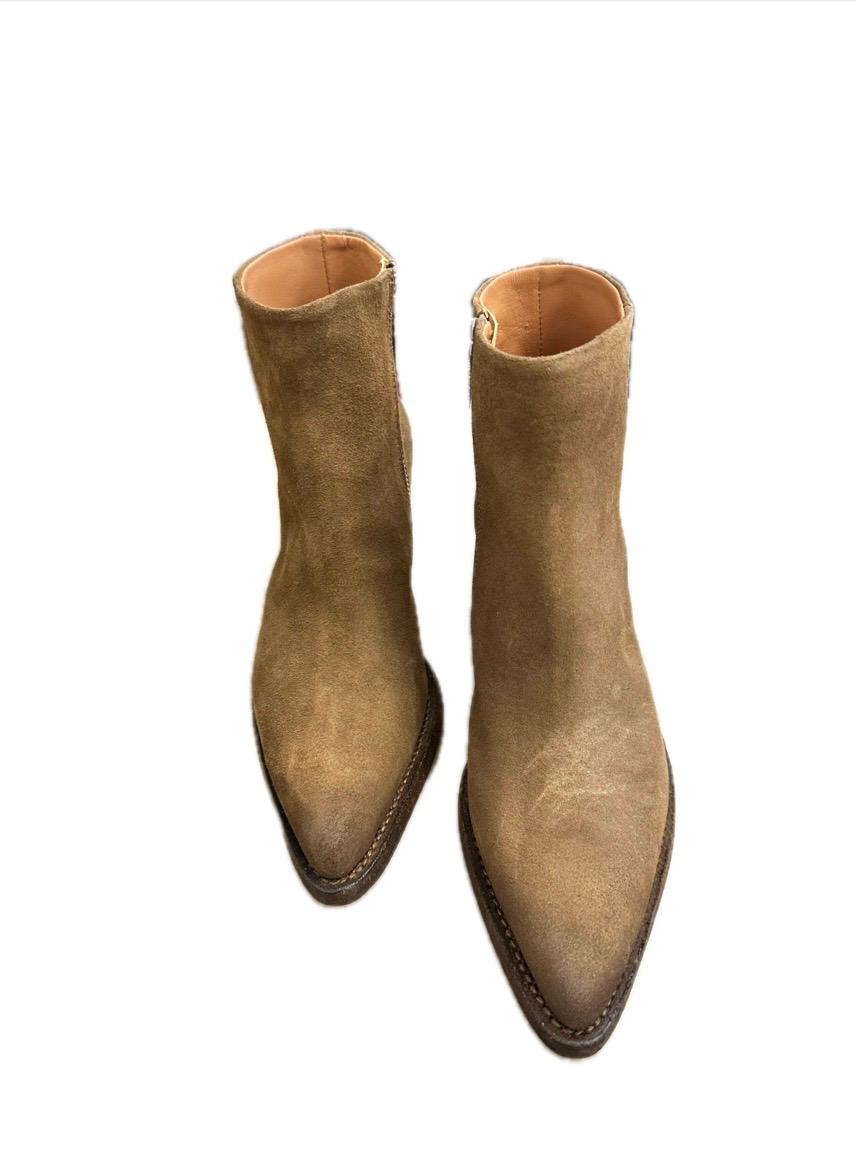 Stivaletto camoscio Duca Nero
