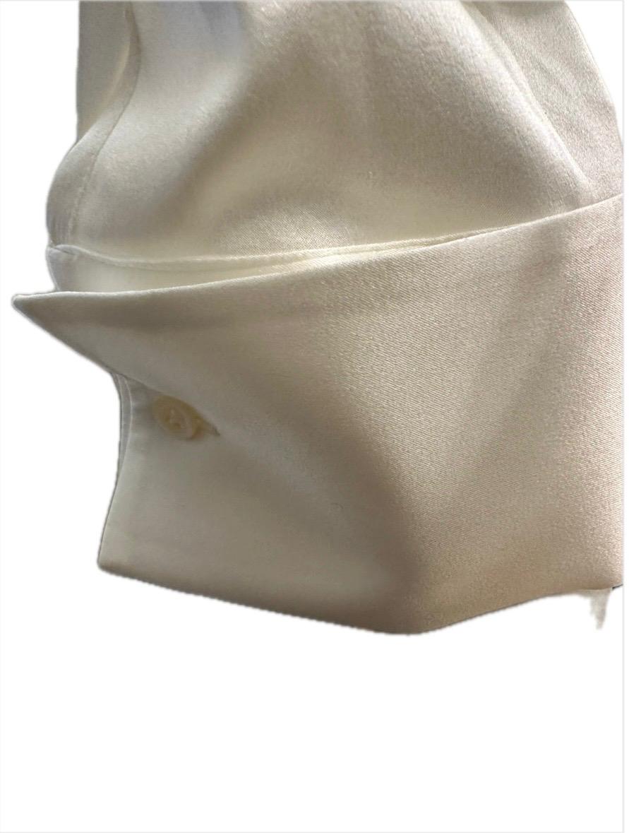 Camicia raso seta Mazzarelli
