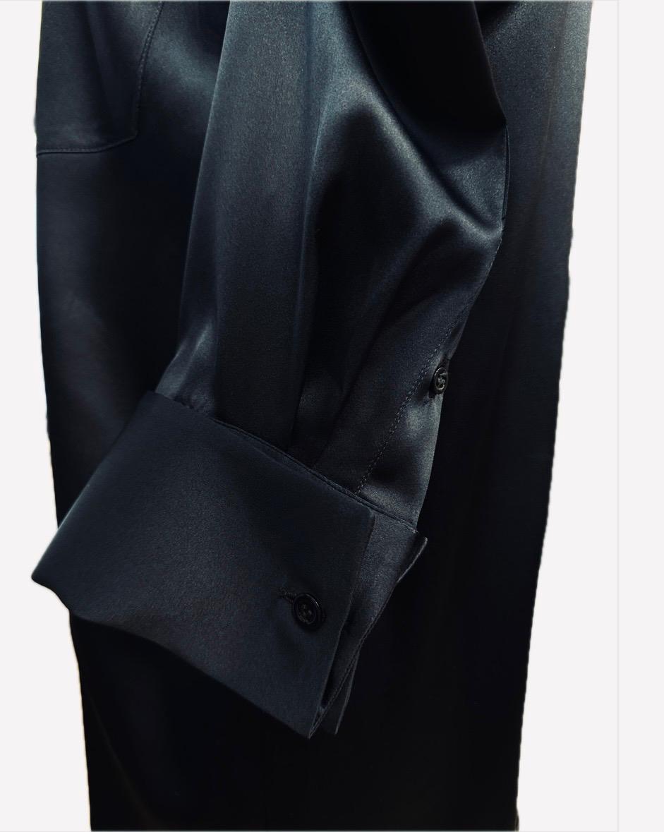 Camicia raso seta Mazzarelli