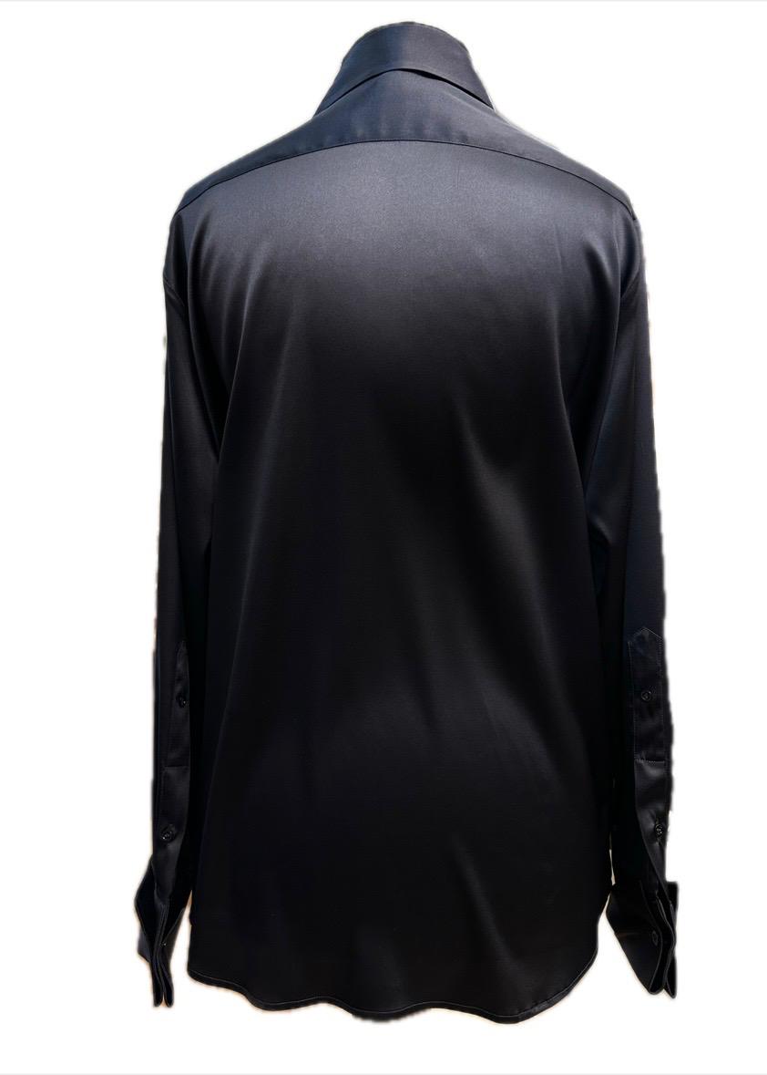 Camicia raso seta Mazzarelli