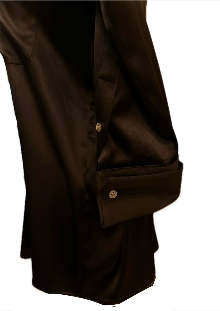 Camicia raso seta Mazzarelli
