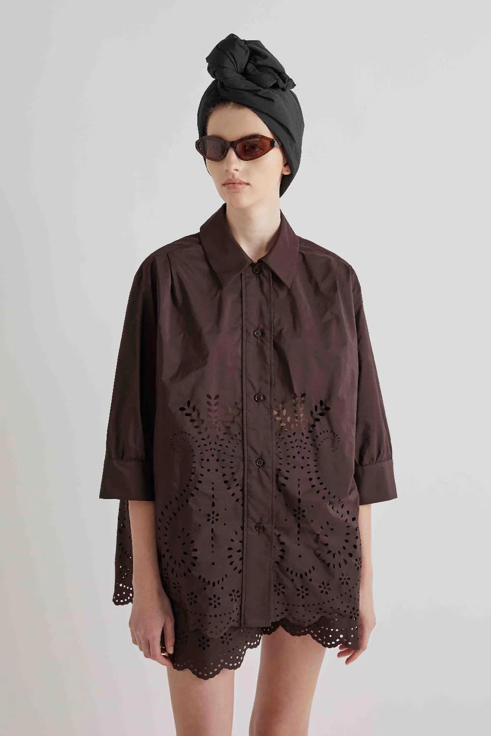Camicia MeiMeij laserata