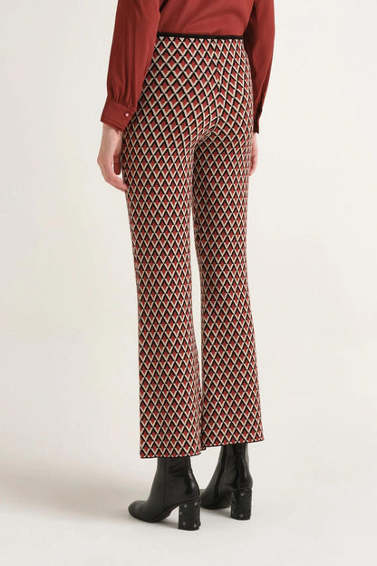 Pantaloni jacquard Maliparmi