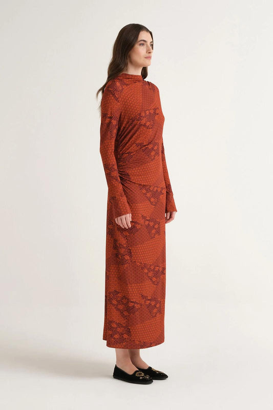 Abito Maliparmi mosaic kimono