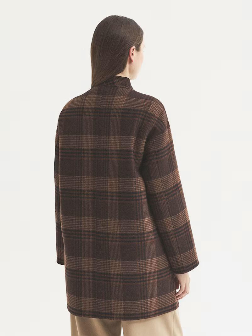 Cappotto Nice Things scozzese